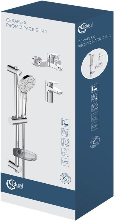 Душевой комплект Ideal Standard Ceraflex BD001AA - 8