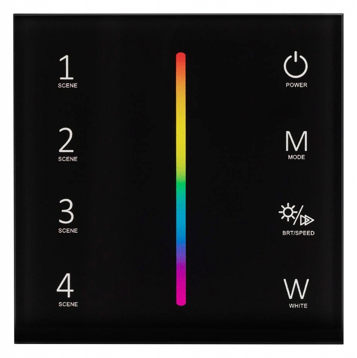 Панель-регулятора цвета RGBW  сенсорный встраиваемый Arlight SMART 033766 - 2