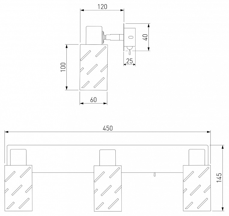 Бра Eurosvet Fente 20090/3 белый/хром - 4