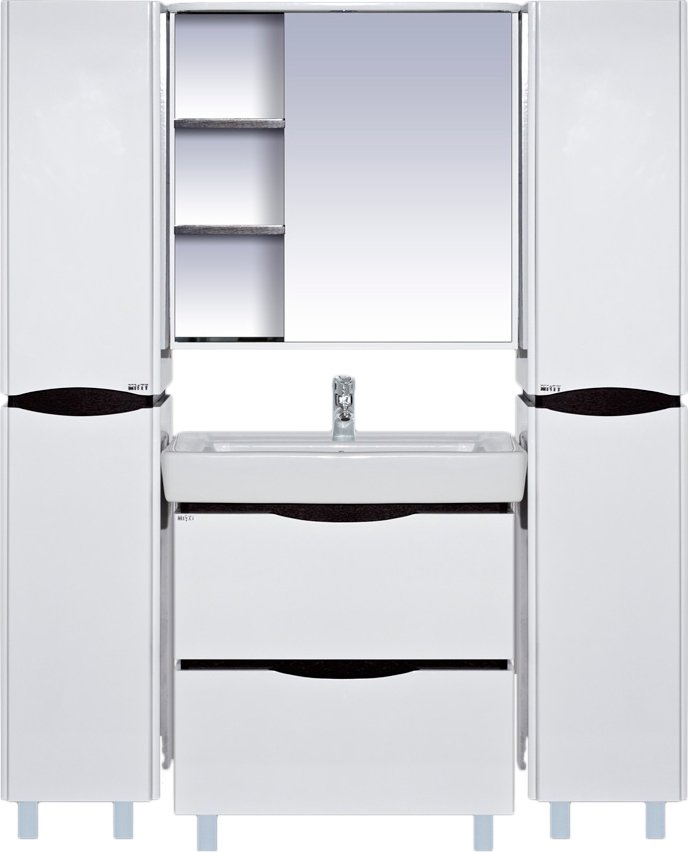 Тумба для комплекта Misty Венера 80 комбинированная П-Внр01080-252Я - 2