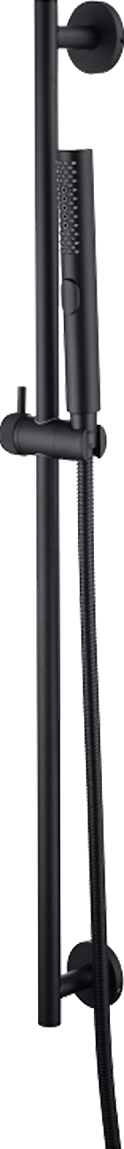 Душевой гарнитур Allen Brau Priority 5.31010-31 чёрный матовый - 0