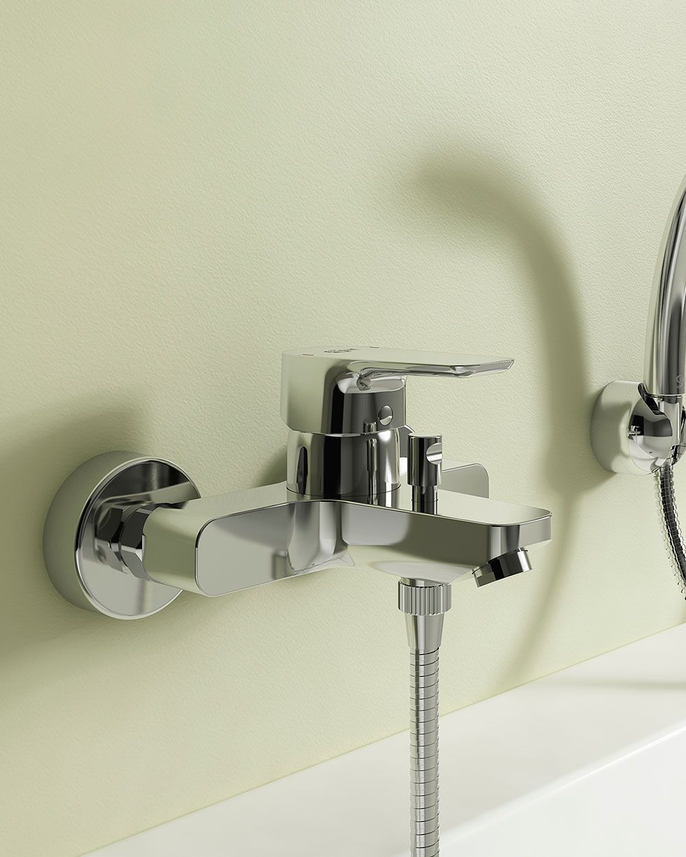 Смеситель для ванны Ideal Standard Ceraplan хром  B0718AA - 0