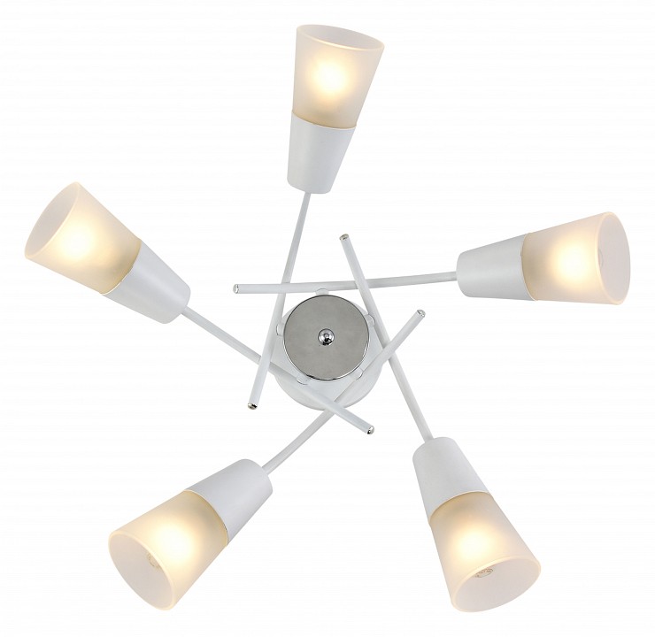 Люстра на штанге Escada Calla 1109/5P White - 1