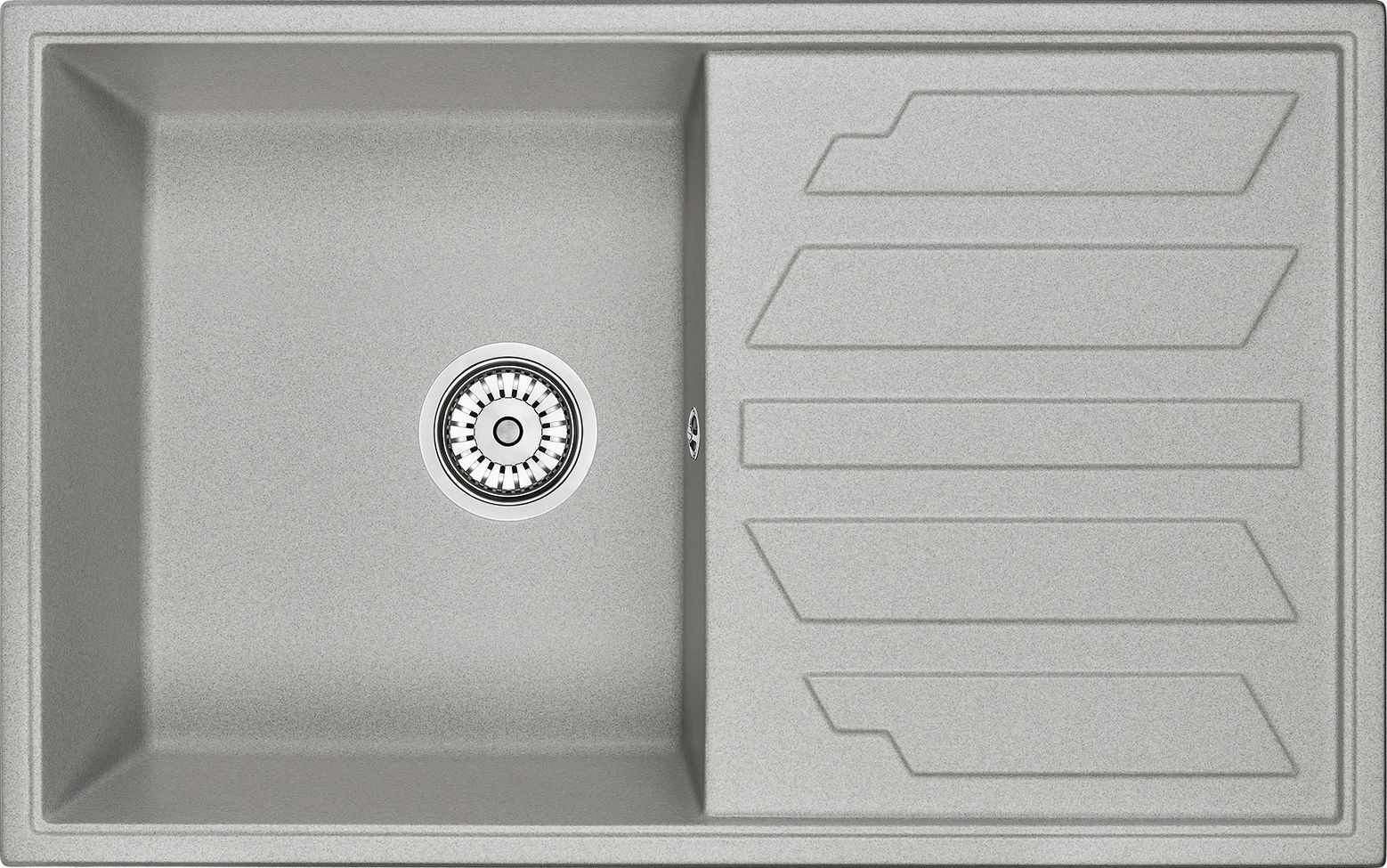 Мойка кухонная Granula GR-8002 базальт - 0