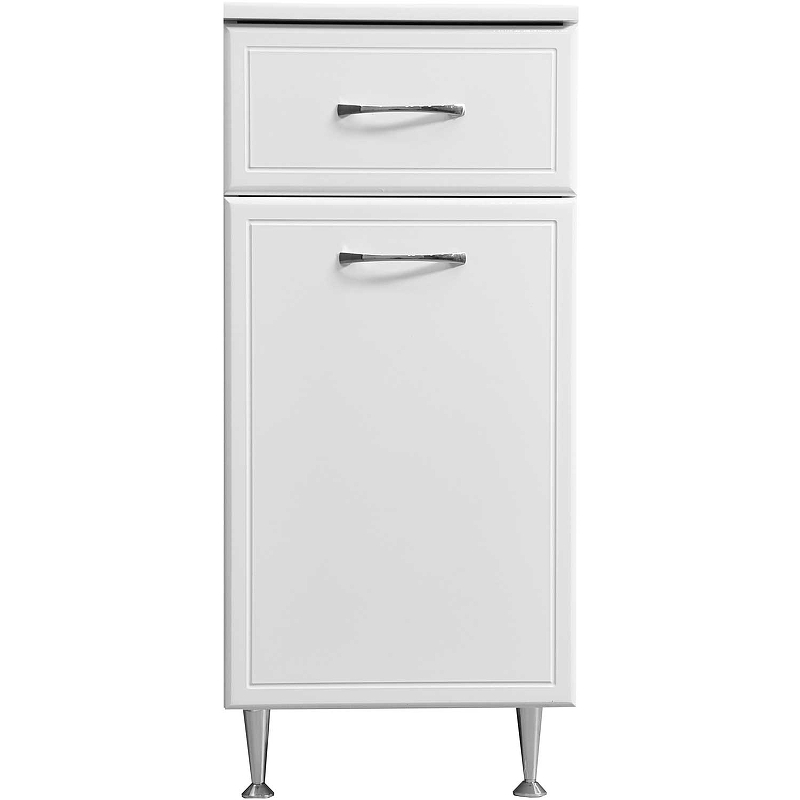 Комод Stella Polar Концепт 36 с бельевой корзиной белый SP-00000152 - 1
