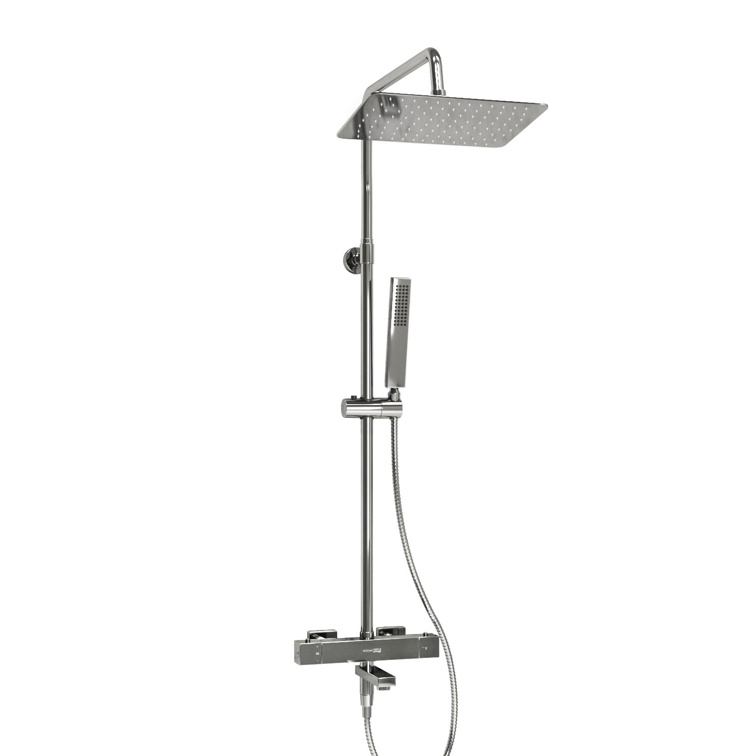 Душевая система WasserKraft 30 с термостатом хром A199.069.103.010.CH Thermo - 0