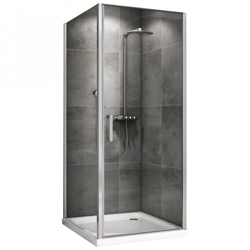 Душевой уголок Abber Sonnenstrand 60х80 хром  AG04060-S80 - 0