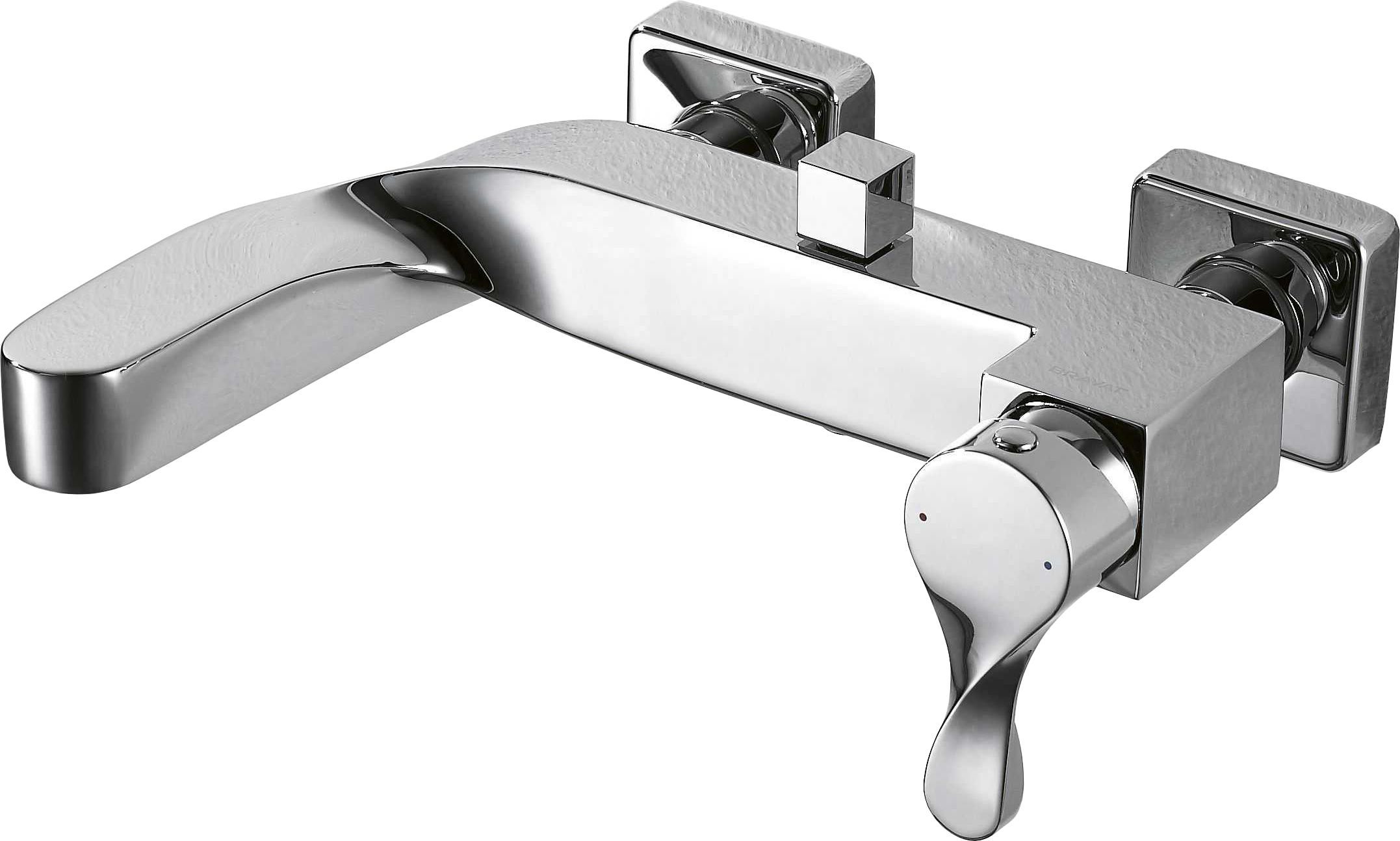 Смеситель Bravat Wave F674108C-01 для ванны с душем - 0