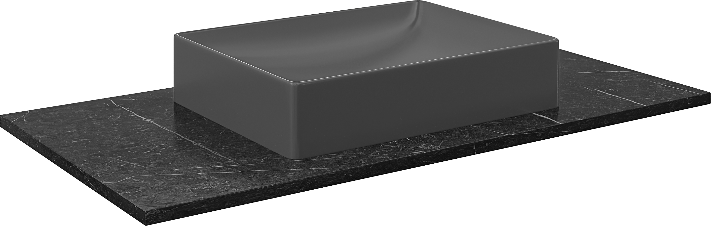 Раковина STWORKI накладная 50 3050-112 антрацит - 4