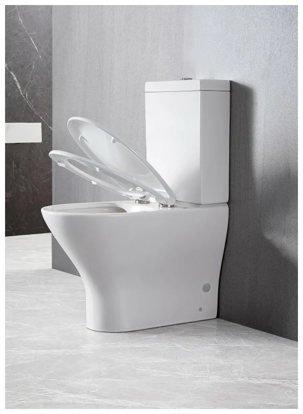 Чаша напольного унитаза BelBagno Acqua без сиденья белый BB340CPR - 3