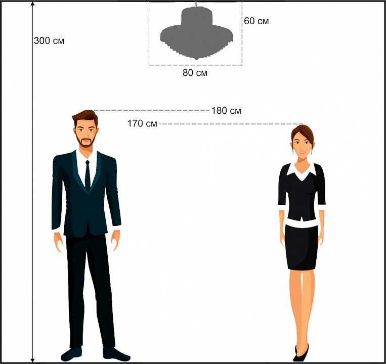 Подвесная люстра Arti Lampadari Salentino Salentino E 1.5.80.100 G - 2