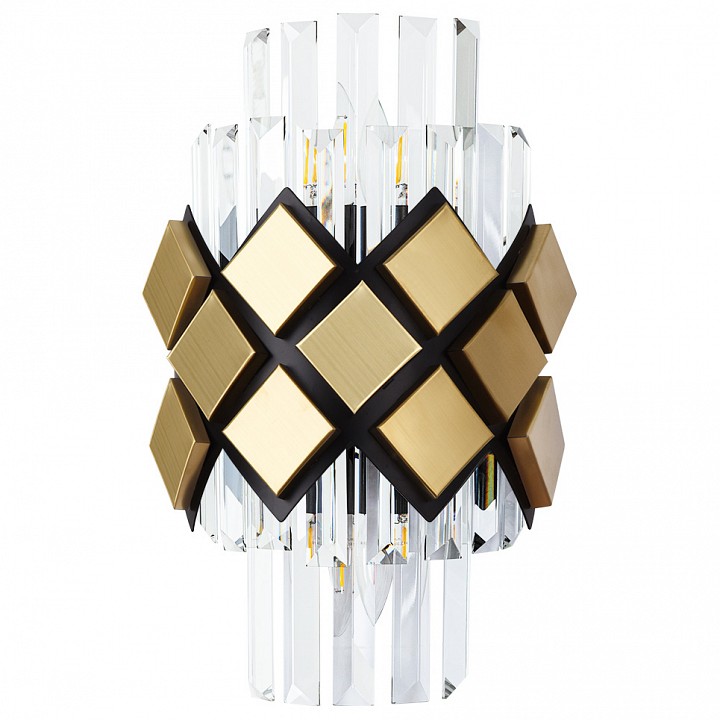 Настенный светильник Arte Lamp Amelia A1039AP-2BK - 0