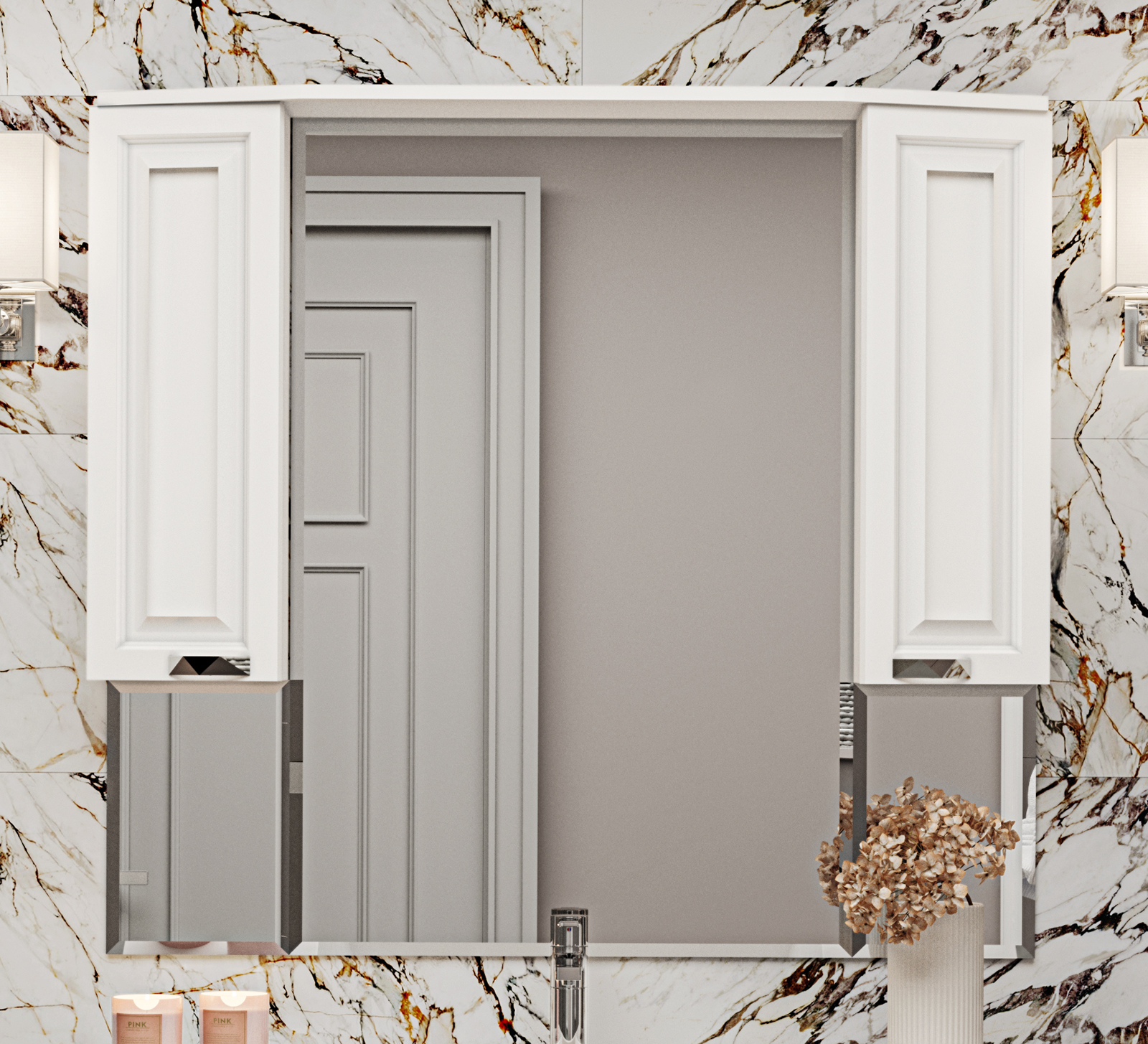 Зеркало Misty Терра 110 с подсветкой П-Тер02110-011 - 0