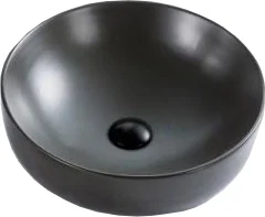 Раковина накладная BelBagno 41 см серый матовый  BB1315-H311 - 0