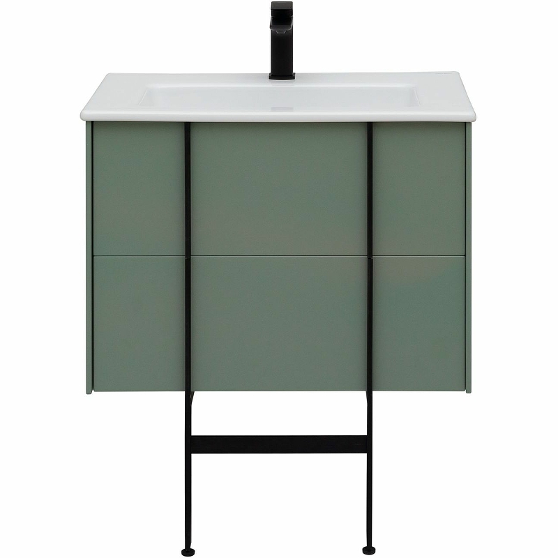 Тумба под раковину Allen Brau Reality 70 серо - зеленый матовый 1.32004.CGM - 8