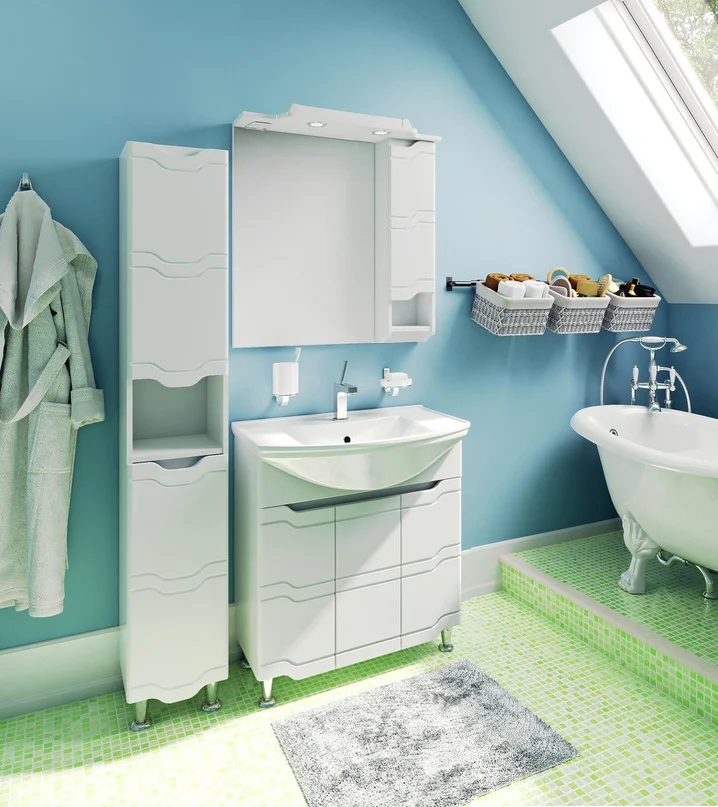 Раковина мебельная Onika Kirovit Стиль 75 белый  4620008197470 - 3