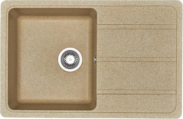 Мойка кухонная AQUATON Аманда песочная 1A712832AD220 - 0