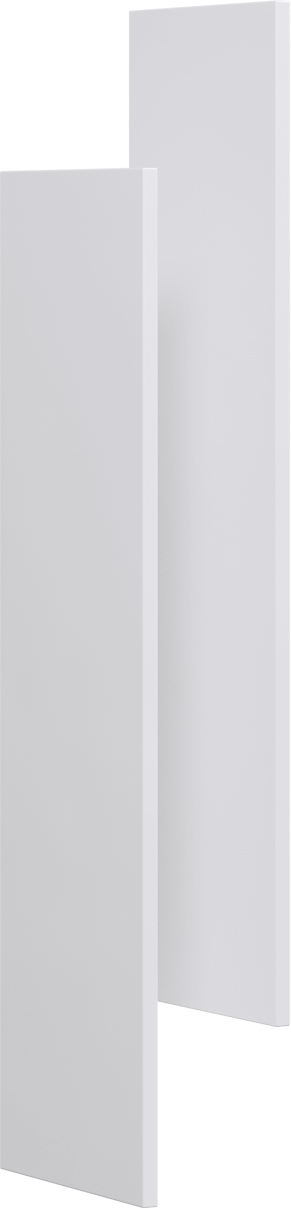 Сменный элемент Aqwella 5 stars Mobi для зеркала-шкафа, белый, 2 шт. MOB0717W - 0