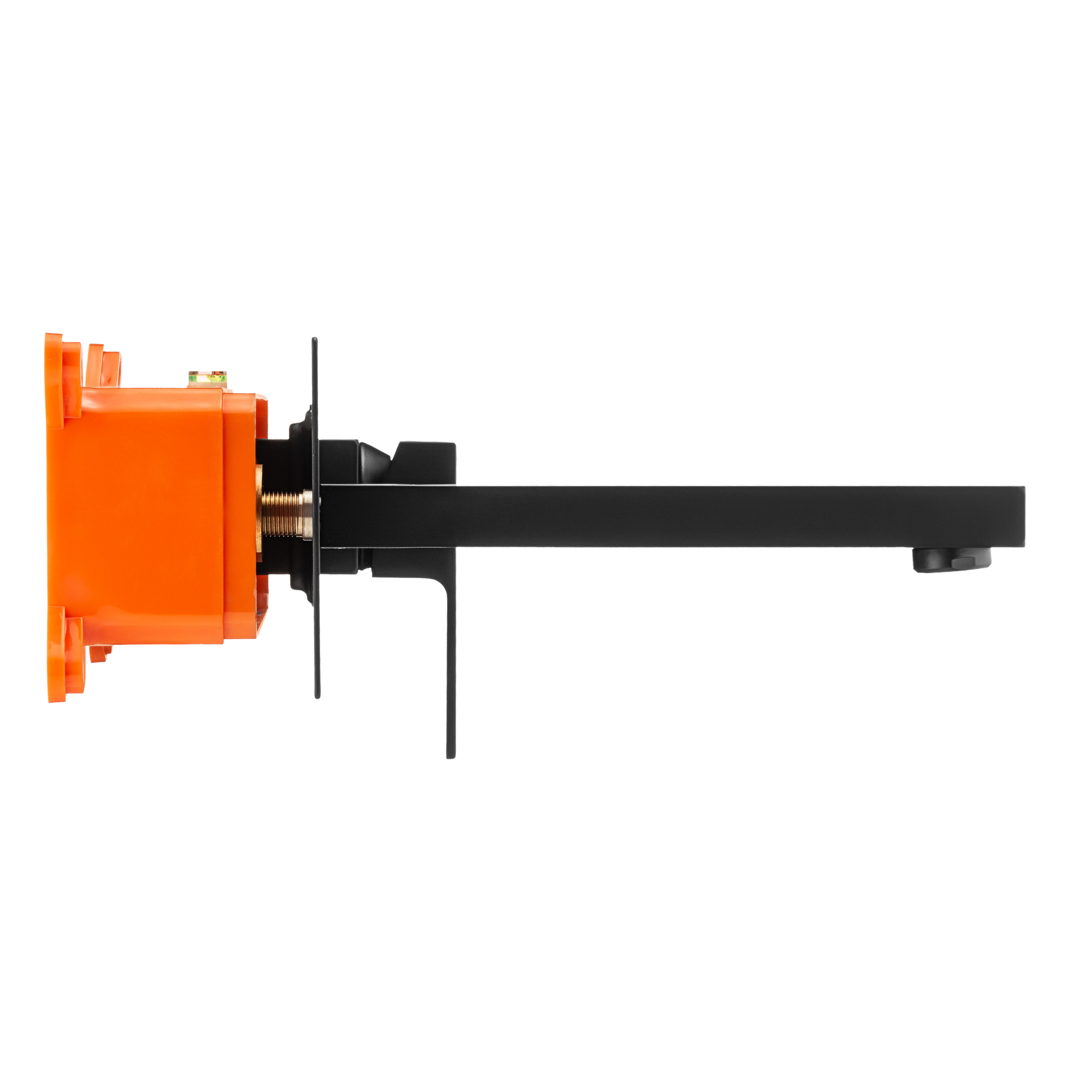 Swedbe Platta Смеситель для раковины встраиваемый в монтажном боксе, цвет: черный 5501B - 7