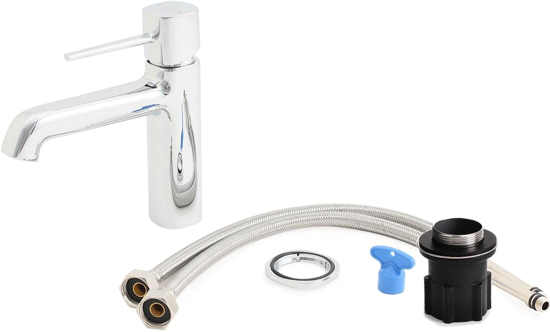 Смеситель для раковины STWORKI Эстерсунд ES-01cr хром - 7