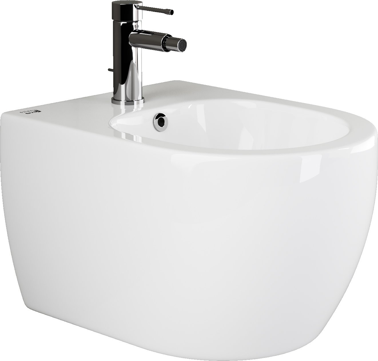 Биде подвесное Ceramica Nova Play CN3002 - 0