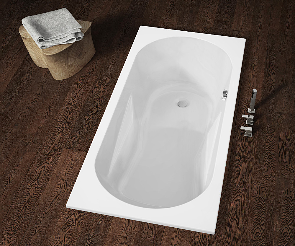 Акриловая ванна Riho Bathtubs Lazy 180x80 R B082001005 - 2