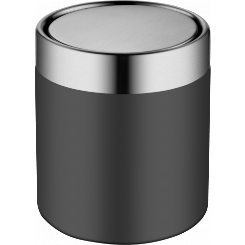 Ведро для мусора WeltWasser WW Teddy BL 1.5 L черный  10000003990 - 0