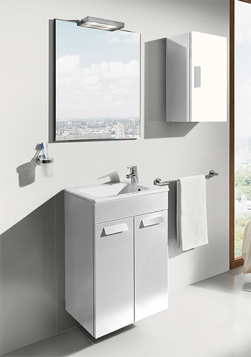 Тумба с раковиной Roca Debba 50 белый - 2