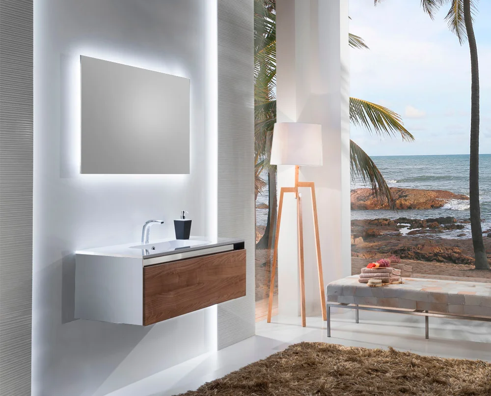 Зеркало Sanvit Кубэ 60 с подсветкой zkube60 - 1