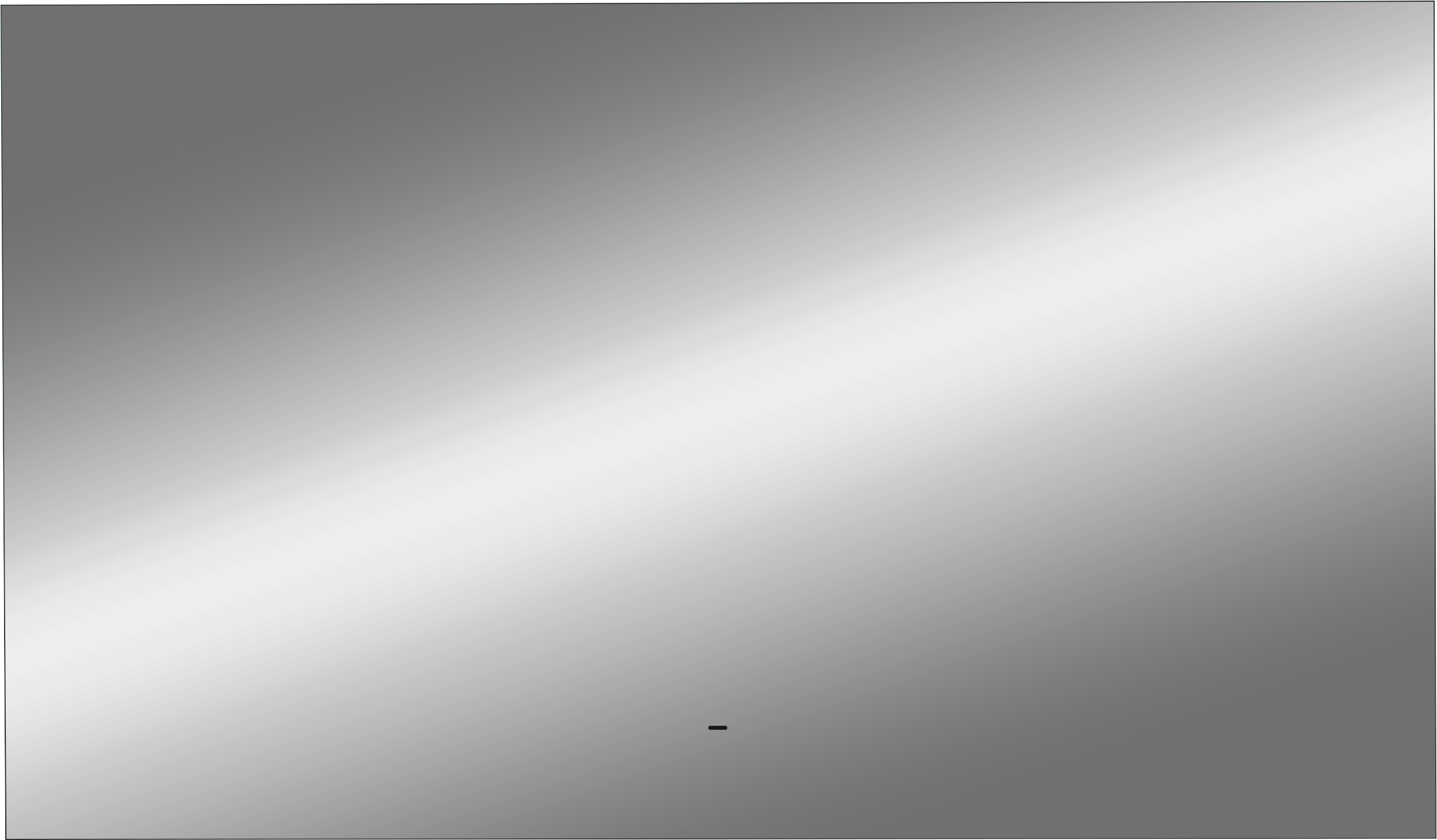 Зеркало DIWO Элиста 120 с подсветкой, прямоугольное, в стиле лофт, инфракрасное управление ЗЛП1745 - 9