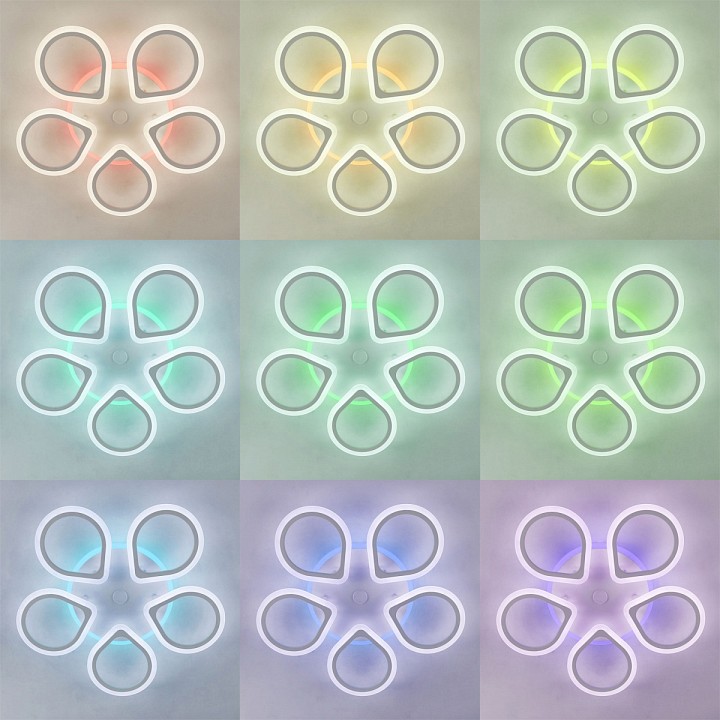 Потолочная светодиодная люстра Citilux Транай Смарт CL235A150E - 4