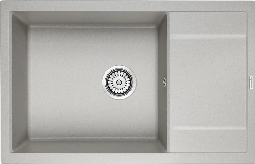 Мойка кухонная Paulmark Verlass 78 серый матовый PM317850-GR - 0