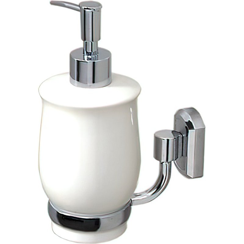 Дозатор для жидкого мыла WasserKraft  хром - белый K-24199 - 0