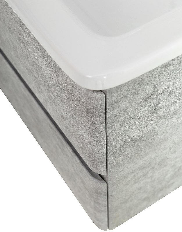 Тумба с раковиной BelBagno Albano 60 серыйп - 7