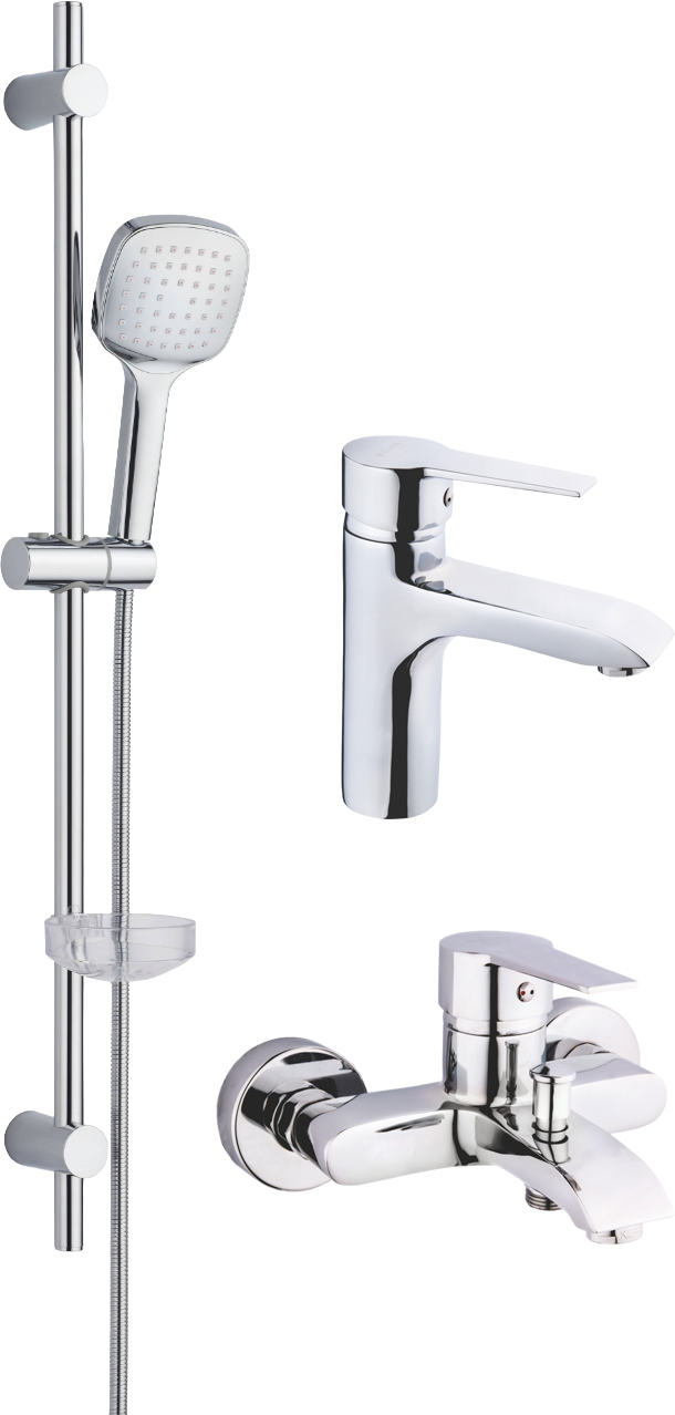 Душевой комплект STWORKI XE-06cr + MG-SH01 + MG-SH02 567151 - 0