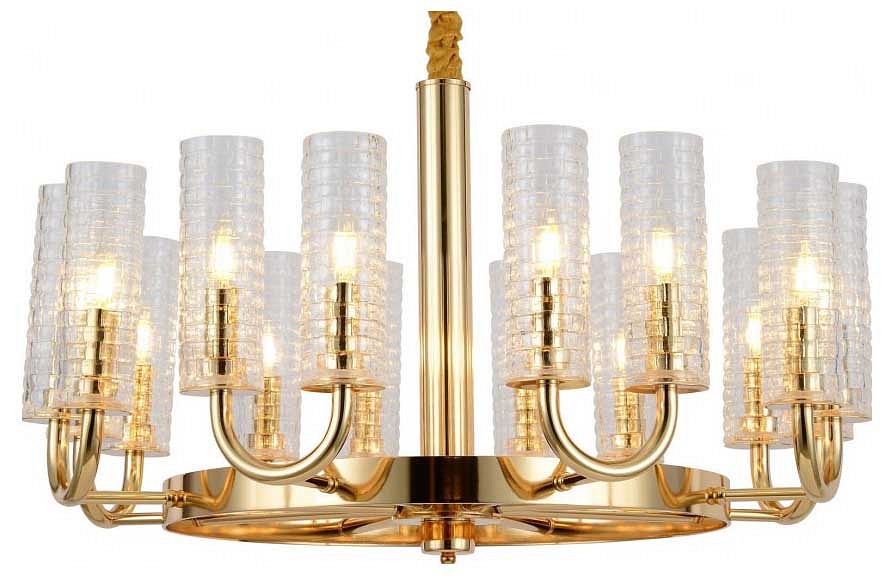 Подвесная люстра LUMINA DECO Donatti LDP 8011-16 F.GD - 0