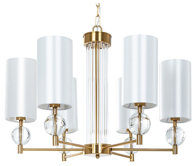 Подвесная люстра Arte Lamp MATAR A4027LM-6PB - 0