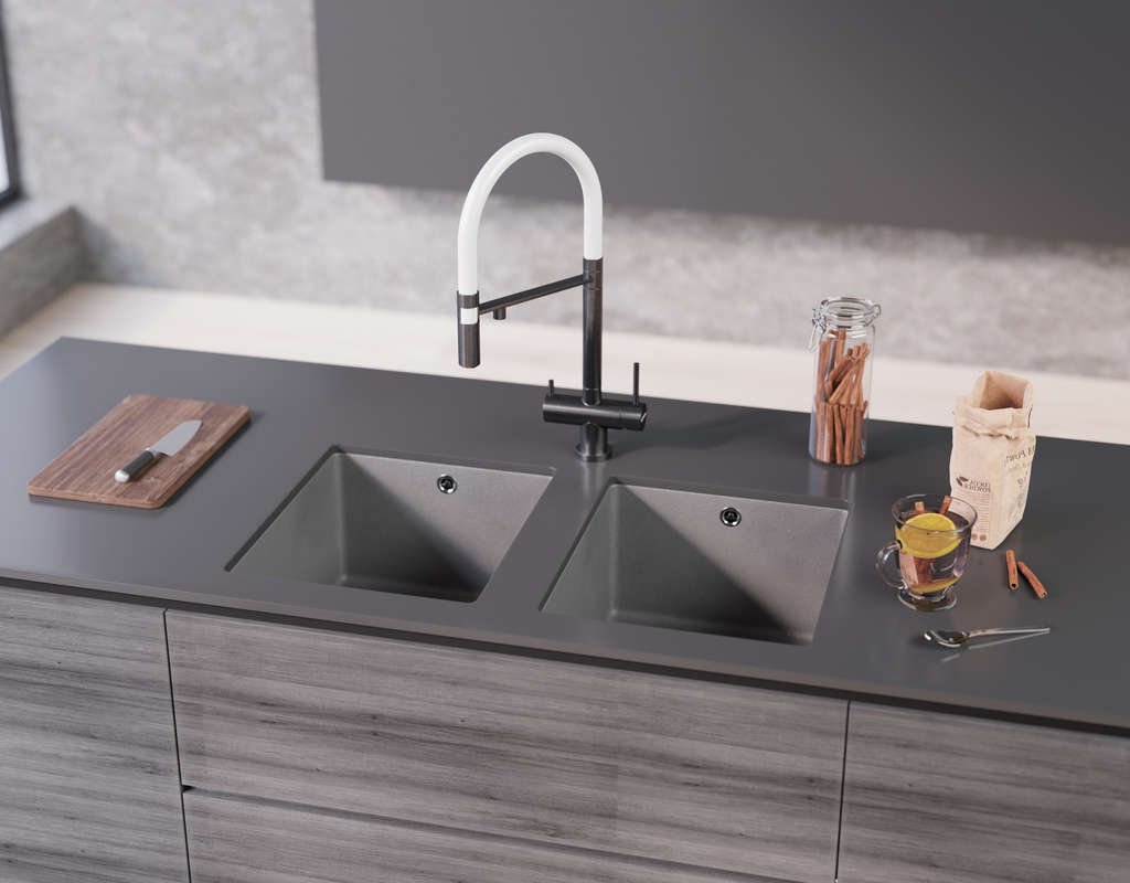 Мойка кухонная Omoikiri Bosen leningrad grey  4993538 - 1