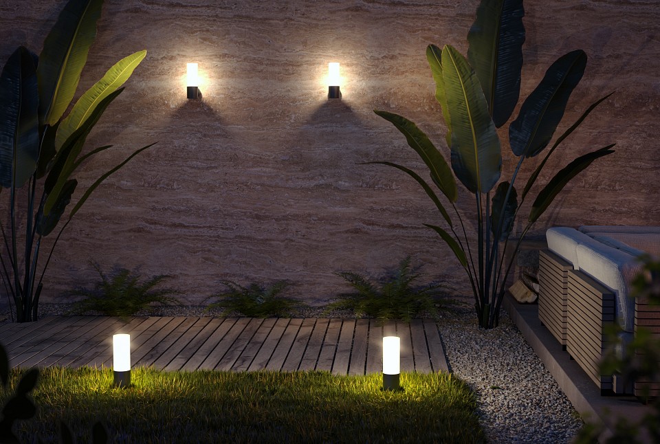 Ландшафтный светильник Maytoni Outdoor O418FL-01GR - 1