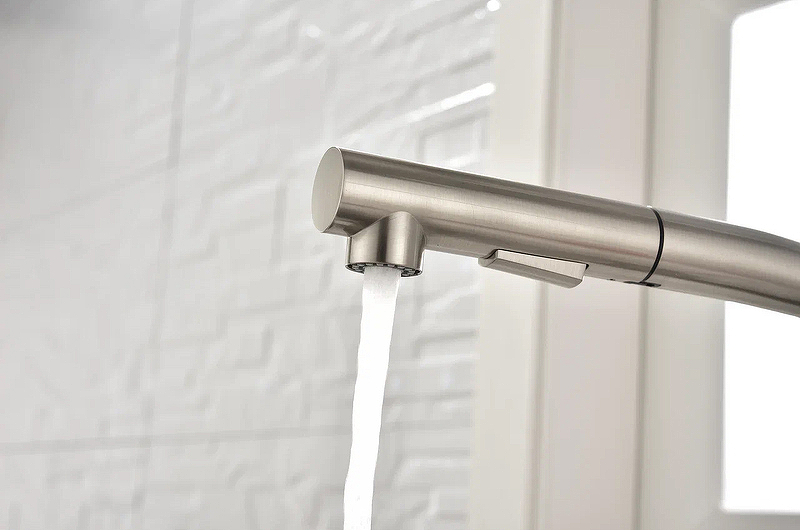 Смеситель для кухни Paulmark Neo сталь Ne214419-Ni - 11