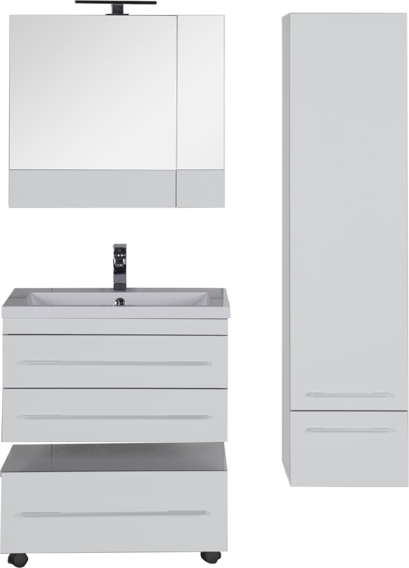 Мебель для ванной Aquanet Верона 75 подвесная белая 176669 - 30