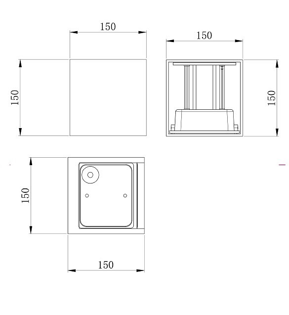 Накладной светильник Maytoni Fulton O572WL-L20GR3K - 1