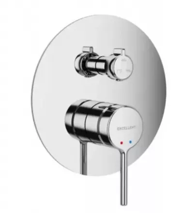 Смеситель для душа встраиваемый Excellent Pi хром AREX.1247CR - 0