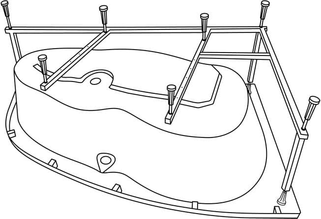Ванна EXCELLENT Kameleon 170x110 (лев.) WAEX.KML17WH - 4