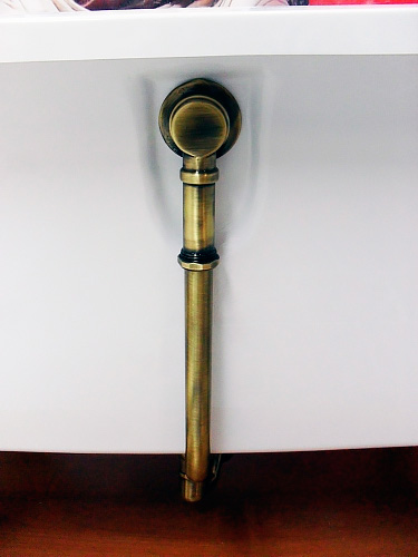 Слив-перелив Фэма металл, бронза SP-BR - 2