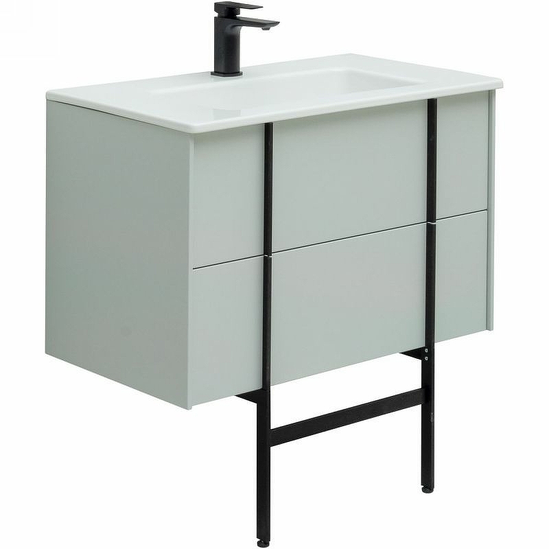 Тумба под раковину Allen Brau Reality 80 светло - зеленый матовый 1.32005.PWM - 7