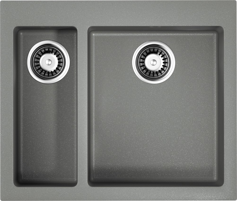 Мойка кухонная Omoikiri Bosen 59-2-GR leningrad grey 4993558 - 0