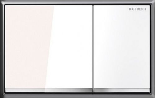 Кнопка смыва Geberit Omega 60 115.081.SI.1 белая - 0