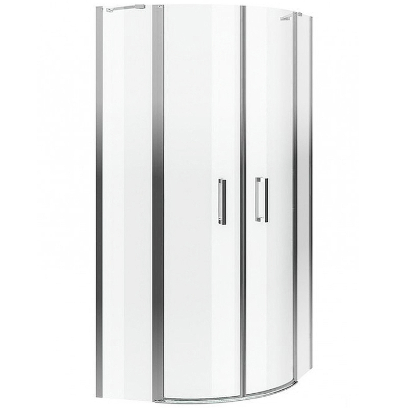 Душевой уголок Excellent Mazo 100х100 профиль хром стекло прозрачное KAEX.3000.2S.1010.LPx2 + KAEX.3001.2D.0400.LP - 0