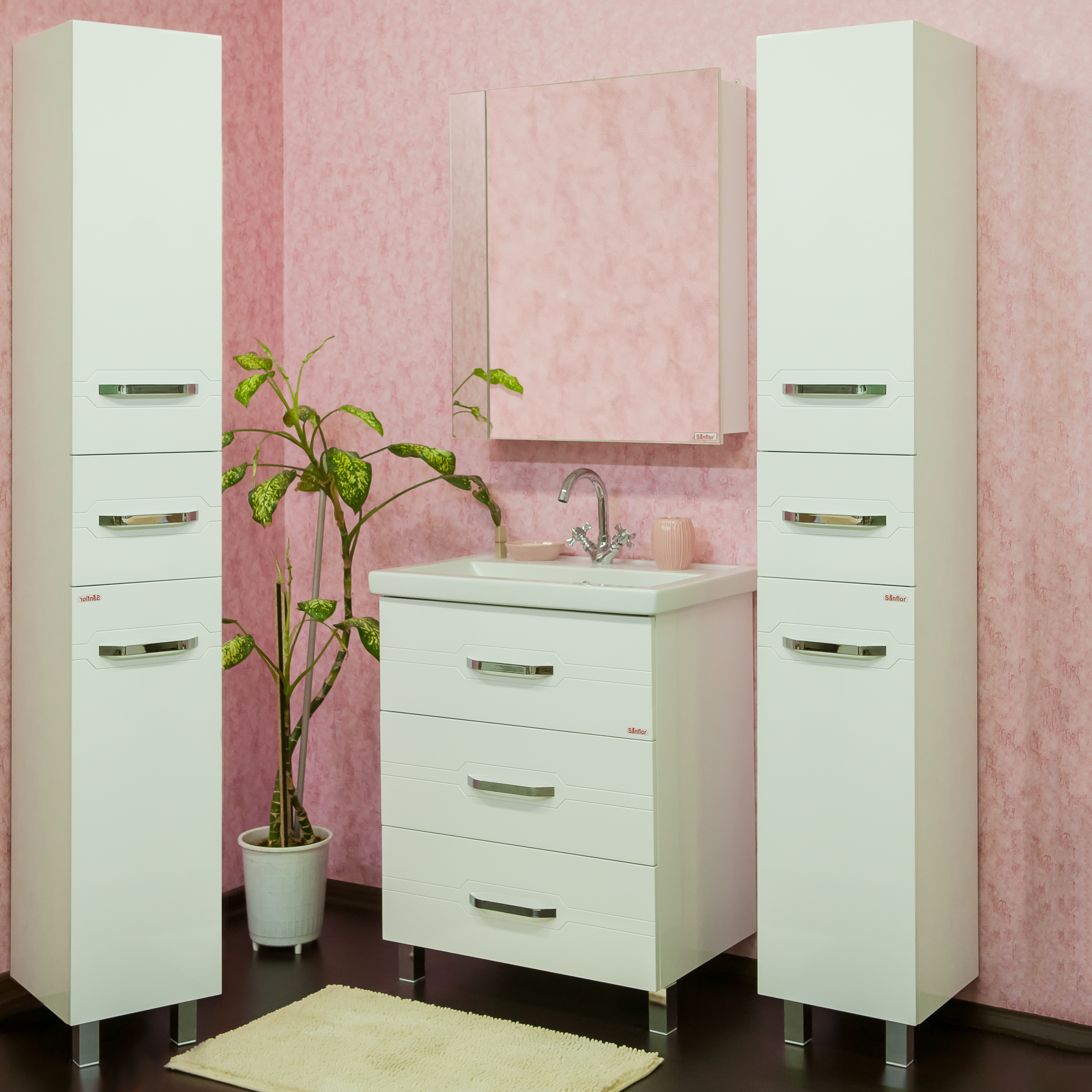 Шкаф-пенал Sanflor Анкона L С0000002157 - 1